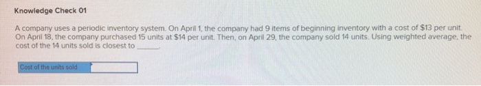 system and that five identical units are purchased at the following dates
