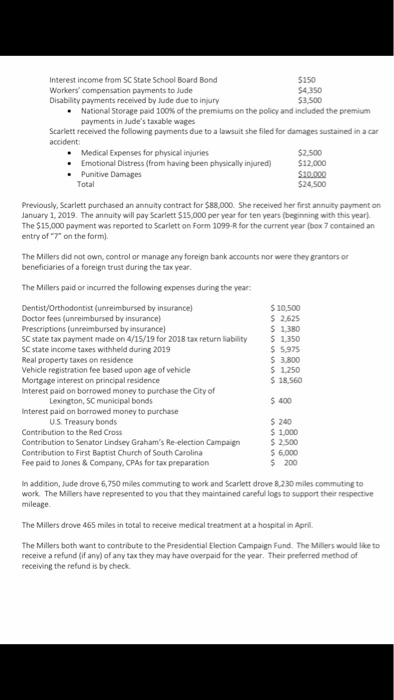 Miller. Ignore the requirement to attach the form(s) W-2 to the front