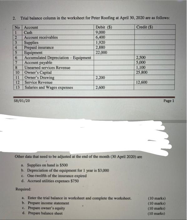  (Do it on microsoft excel and paste it here, so I