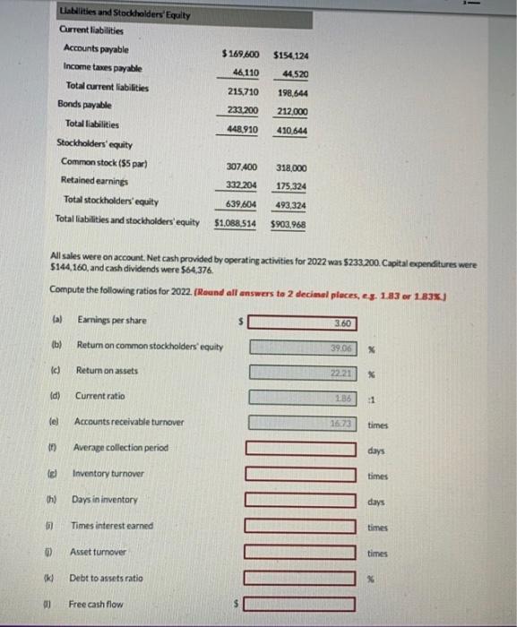 Company are presented here 2021 $1.820,000 1,066,360 753,640 CRANE COMPANY Income Statements