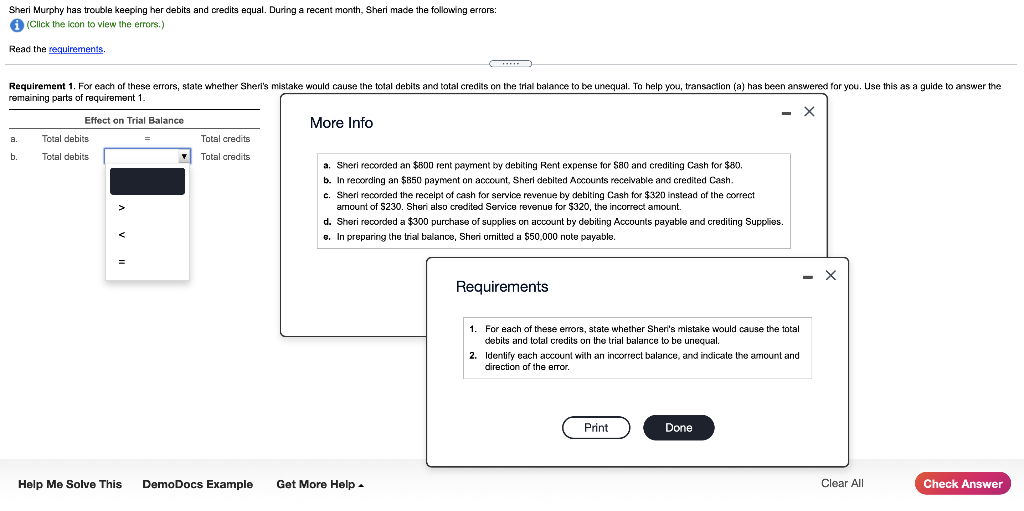 Please explain why so I can understand! Sheri Murphy has trouble