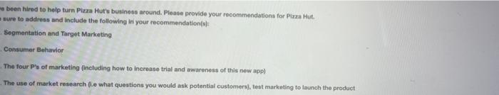 What? Study "Nobody out plazas the Hut" is Porza Hut's current slogan,