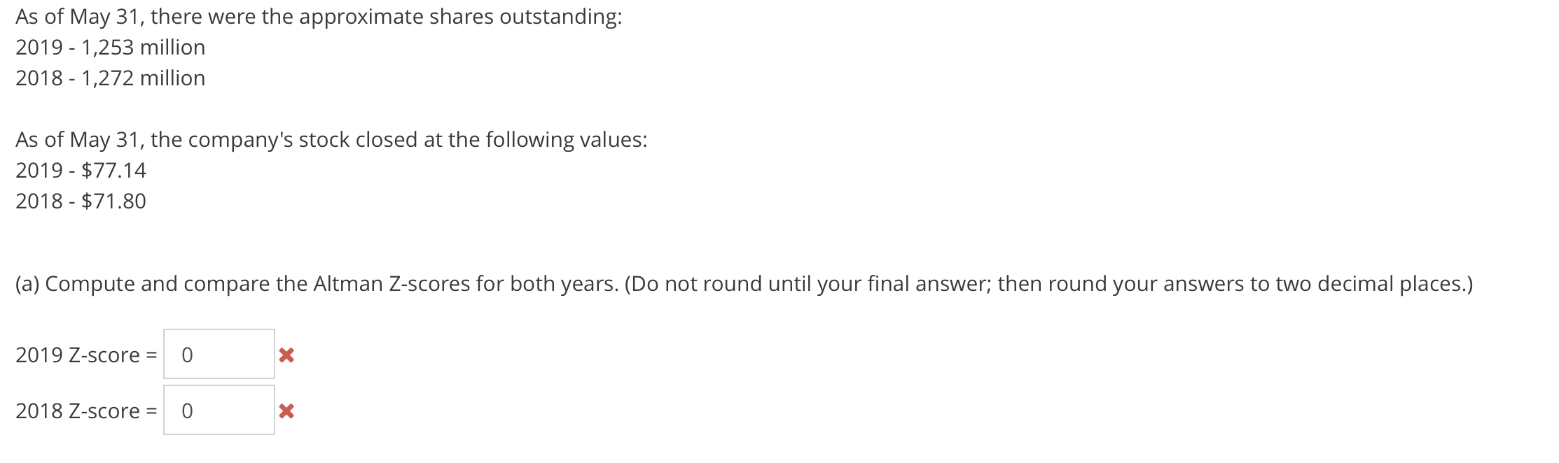 Year Ended December 31 (In millions) 2019 2018 Revenues $39,117 $36,397 Cost