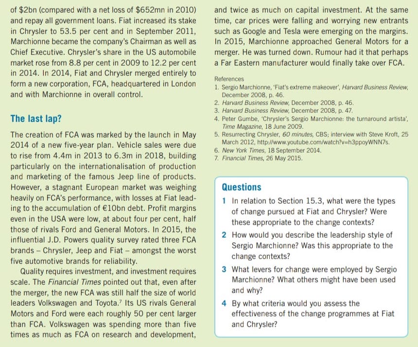 organisations . Furthermore, it requires students to critically analyse the role, context