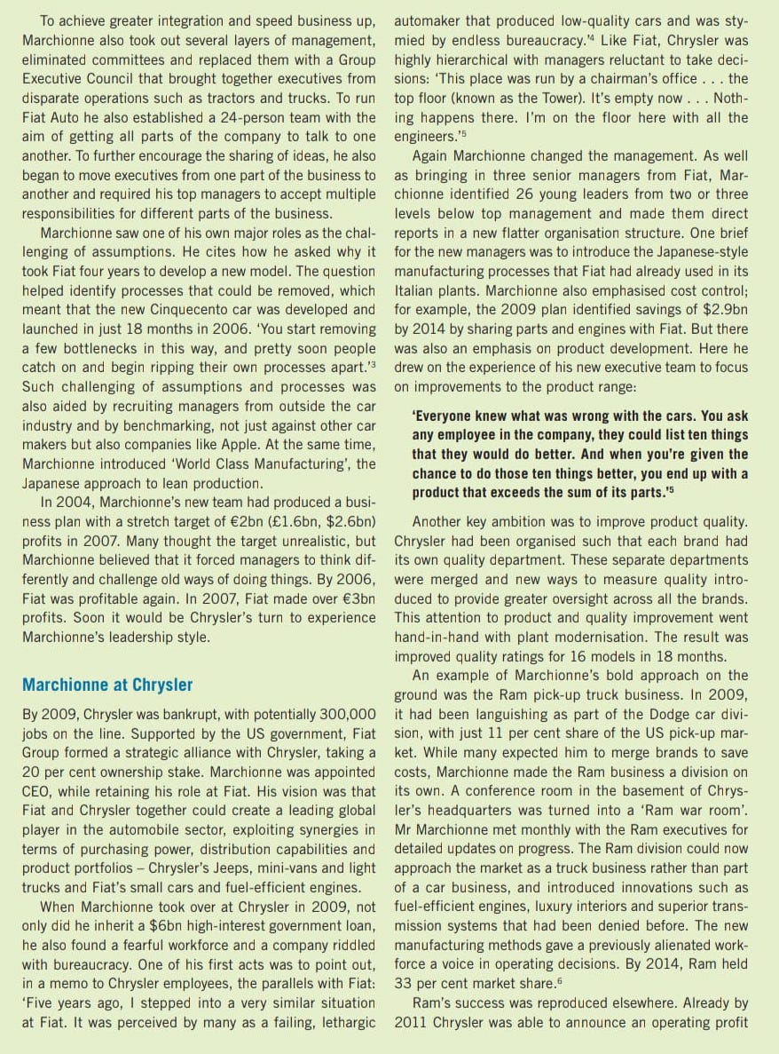 and principles for strategic leadership. Students will also be required to reflect