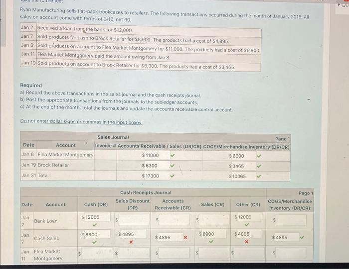 ANE W text w Ryan Manufacturing sells flat-pack bookcases to retailers.