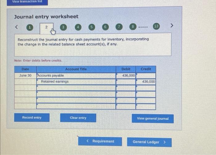 Equipment & 0 & & 65,0000 \\ \hline \multirow[t]{2}{*}{4} & June 30