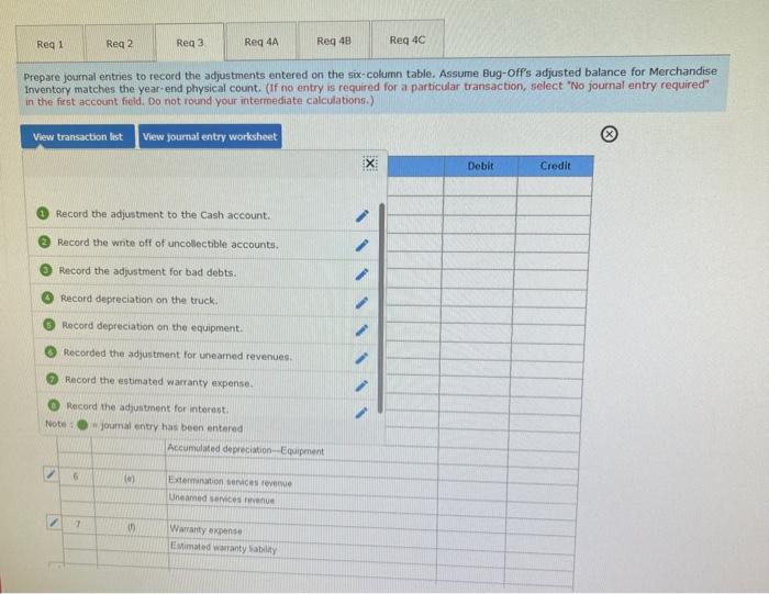 Capital 96, 100 D. Buggs, Withdrawals 26,000 Extermination services revenue 92,000 Interest