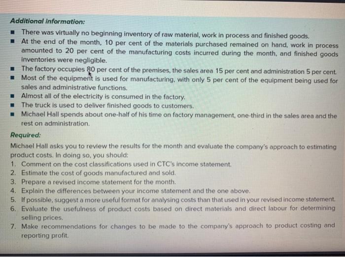 pls help me C2.41 LO2.8 2.9 2.10 Cost classifications; schedules of cost