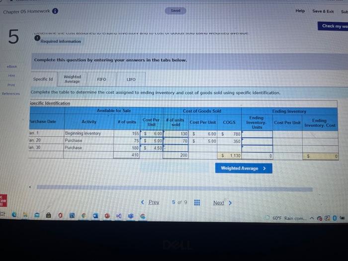 (Algo) [The following information applies to the questions displayed below) Laker Company