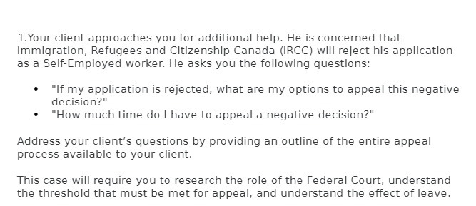  1.Tour client approaches you for additional help, He is concerned that