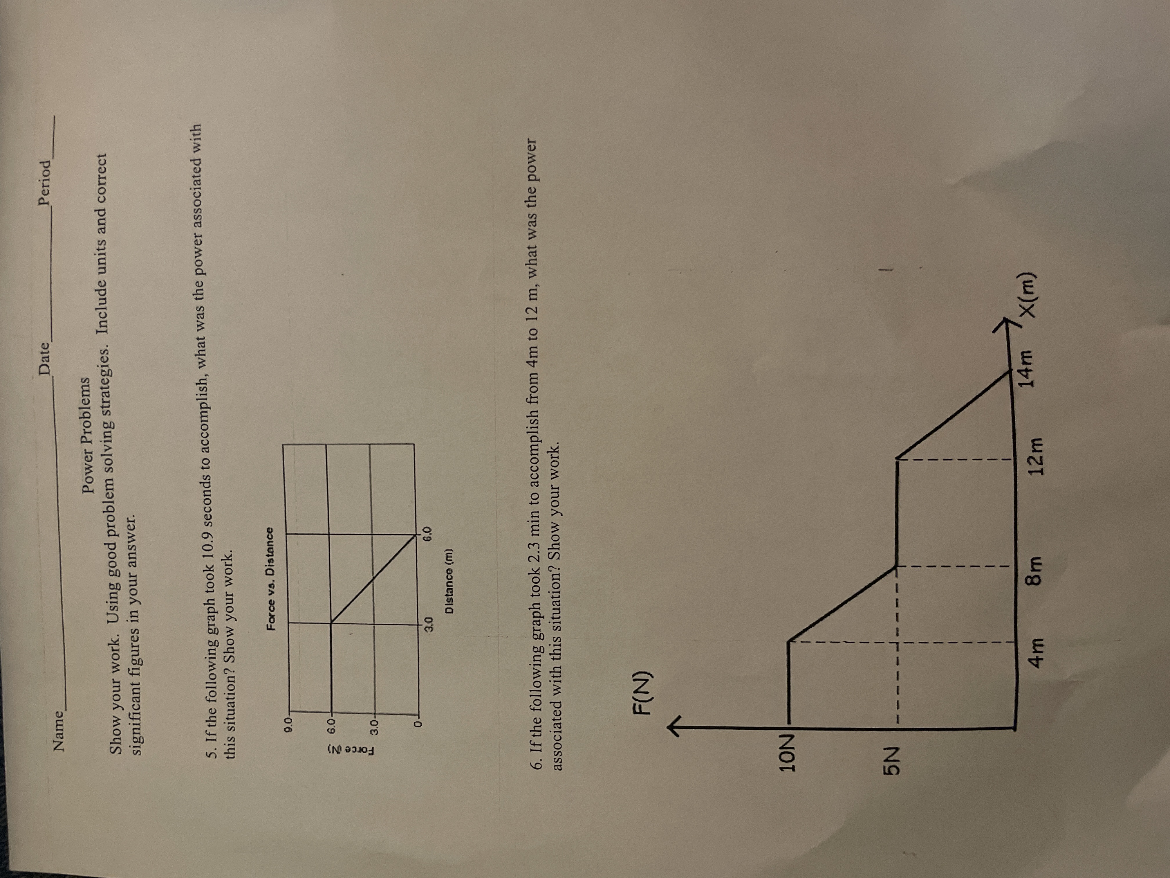 solving strategies. Include units and correct significant figures in your answer. Ihp