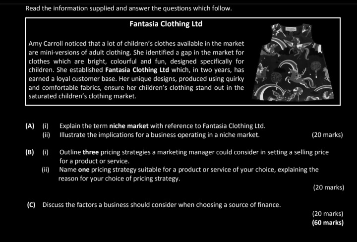 Explain in details please Read the information supplied and answer the