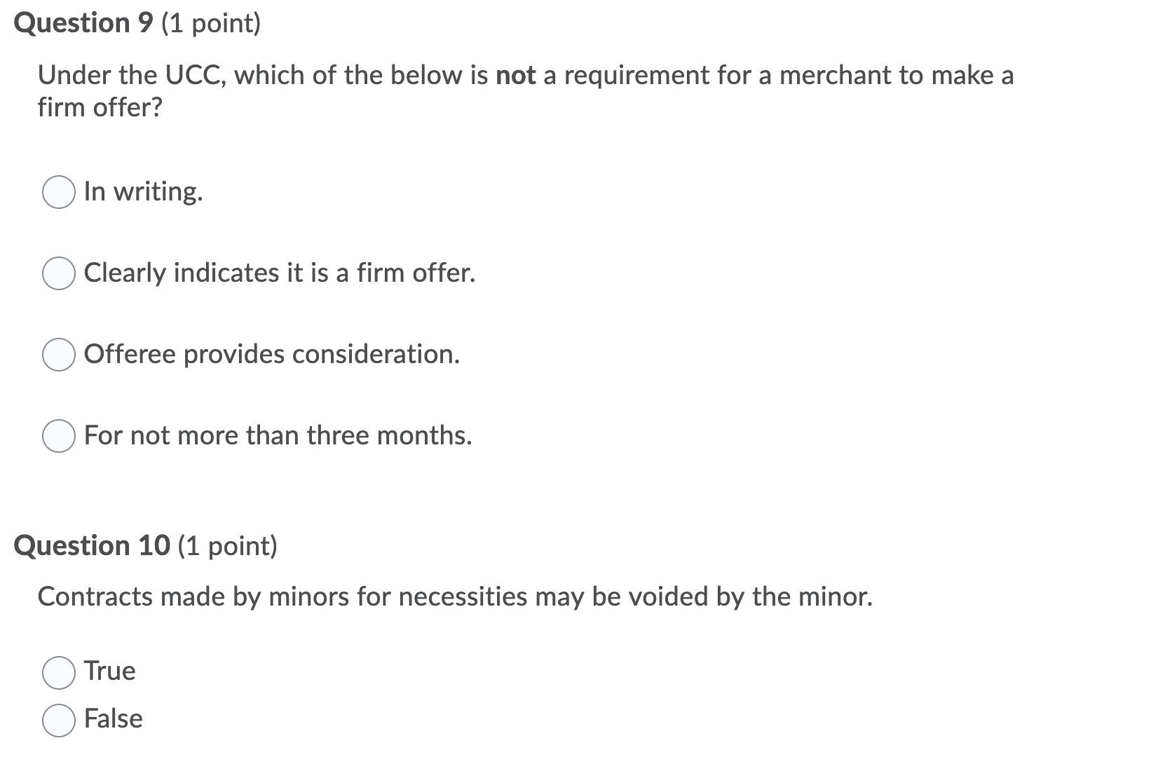 Peter. George's lot has access to a state road, but it is