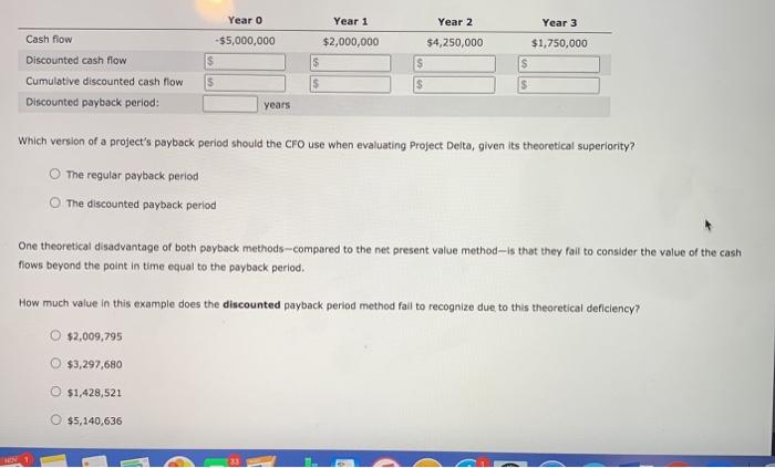 payback period that helps in their capital budgeting decisions. Consider the case