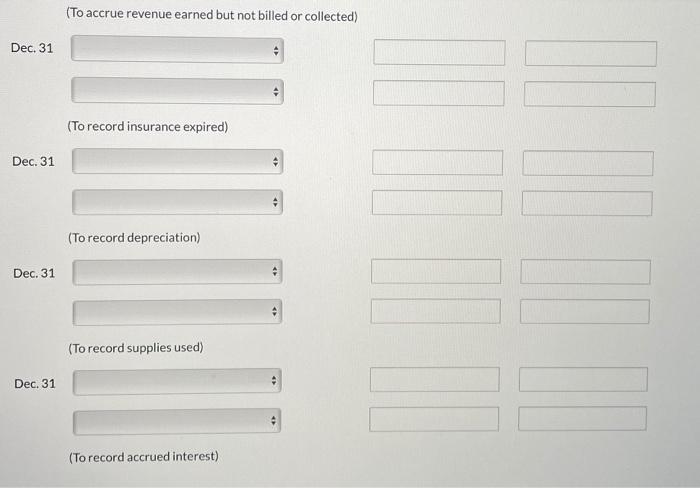 Accounts receivable 5,850 5,150 Supplies Prepaid insurance Notes receivable 7,560 12,000 Equipment