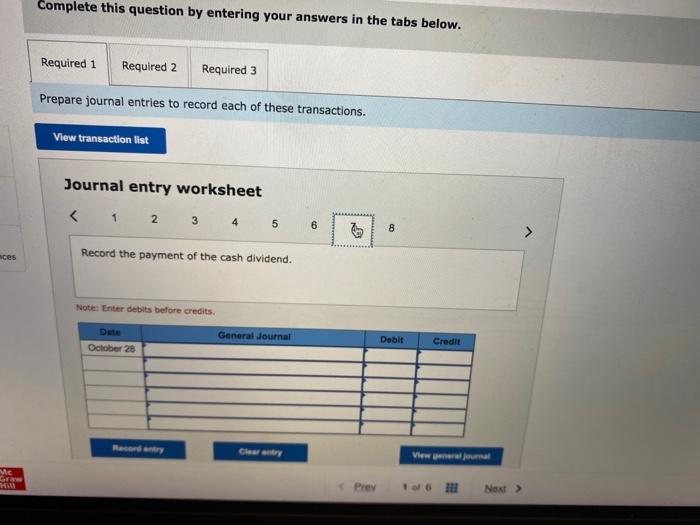 $20 cash er share. January 5 Directors declared a $2 per share