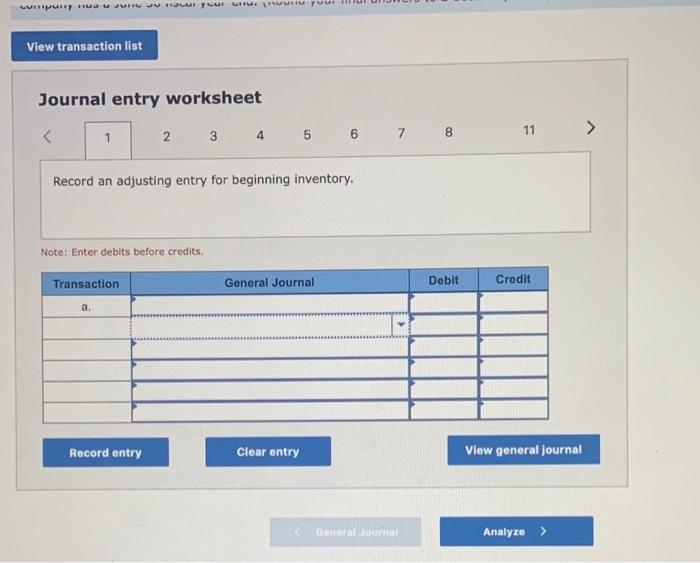 unearned income. LO 12-2, 12-3 a.-6. Merchandise Inventory, before adjustment, has a