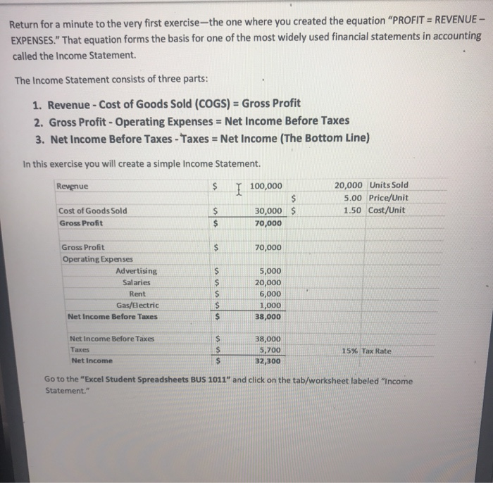 the company's income is $32,300. Inserting Rows: Insert an additional Row in