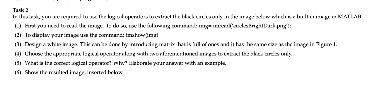  Task 2 In this task, you are required to use the