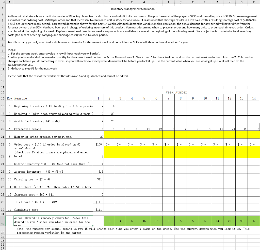 Guidelines: This is a 15 point, individual assignment. After completing the Blue