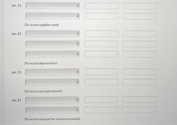 Cash $3,600 Accounts receivable 6.710 6,420 Prepaid insurance Supplies 5,240 Land 59,000