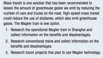 detailed please Mass transit is one solution that has been recommended to