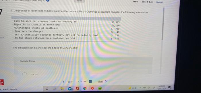  Help Save & E Sutimit In the process of reconciling its