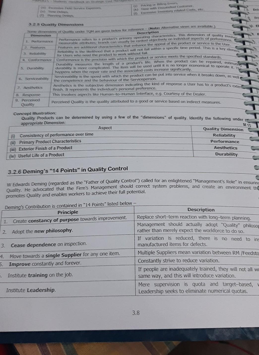 Commitment 7.1.8 Davantages of Target Costing Time Theo has to be thened
