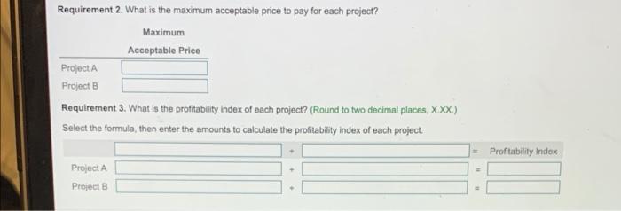 in the following projects Next question Project A Costs $280,000 and offers