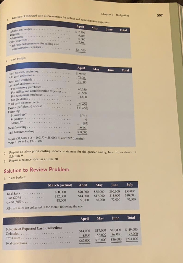 of your Text book: Managerial Accounting by Garrison, Libby and Webb, Eleventh