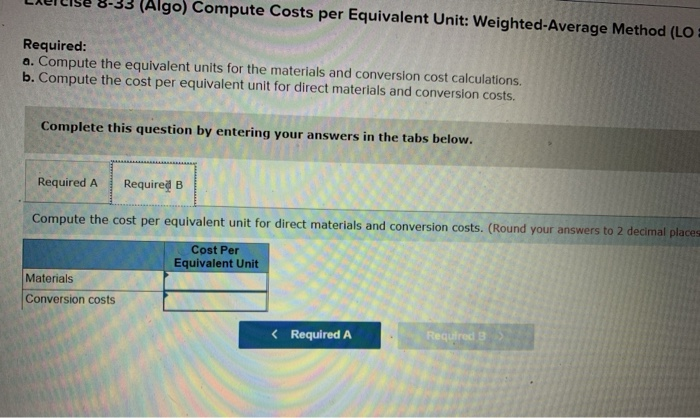 Lubricants plant uses the weighted average method to account for its work-in-process
