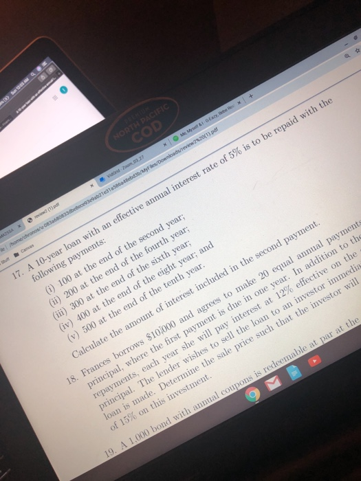  number 17. please show work. the answer is 109.18 but please