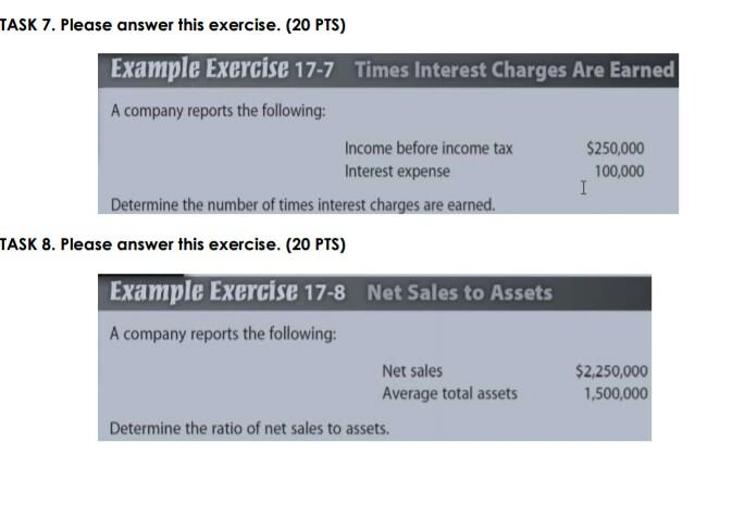  answer this with a solution TASK 7. Please answer this exercise.