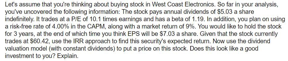 I continue to get this answer incorrect. You have to use Excel
