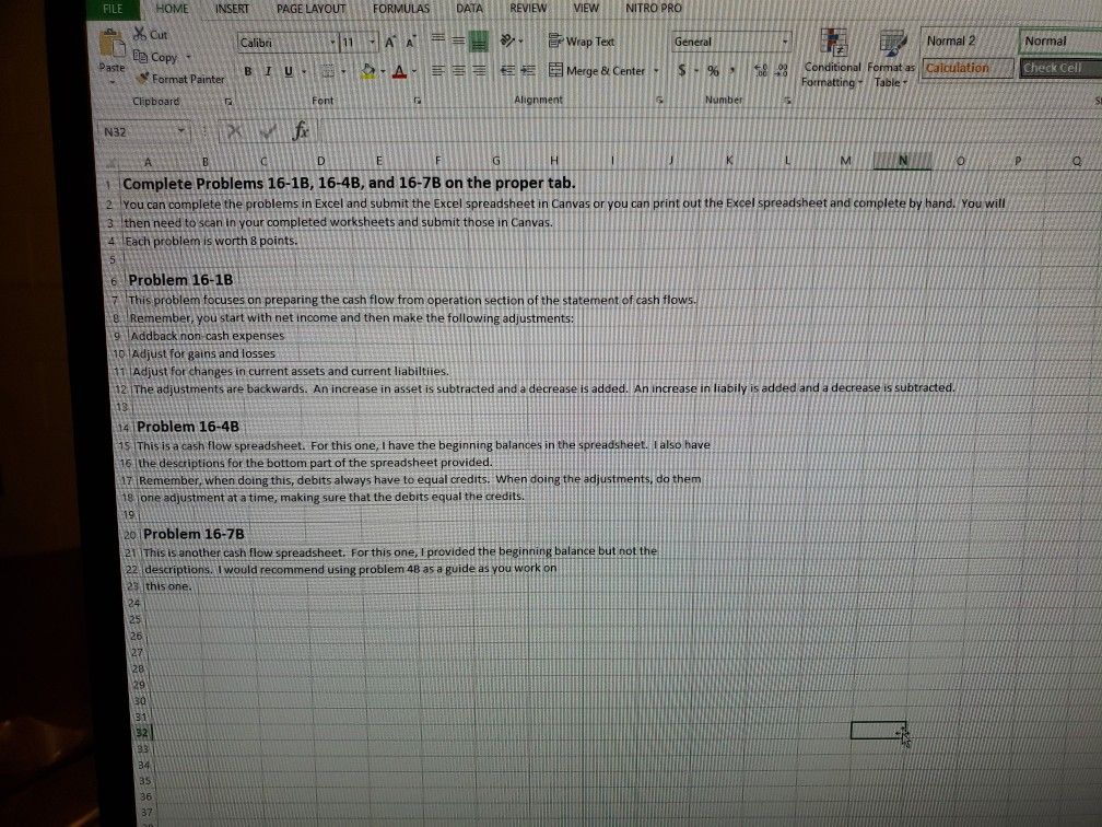  Please complete 16-7B FILE INSERT PAGE LAYOUT FORMULAS DATA REVIEW HOME