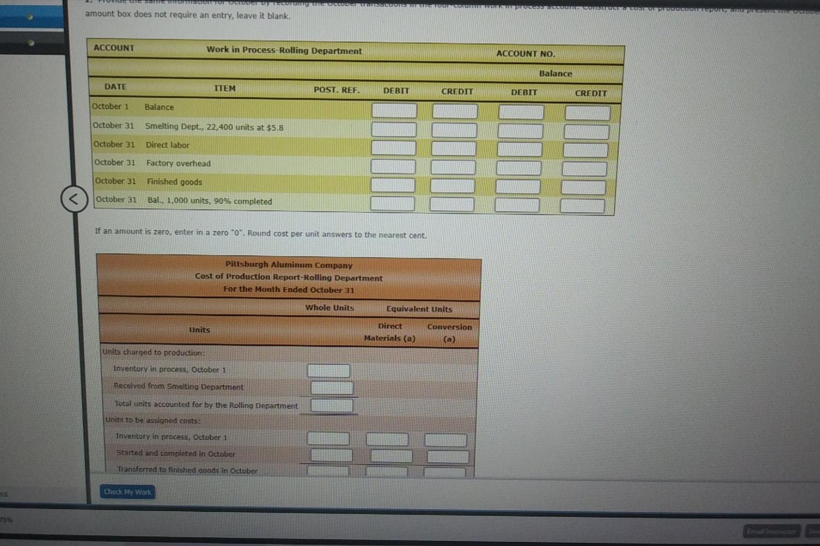 smelting and rolling processes. Materials are entered from smeting at the beginning