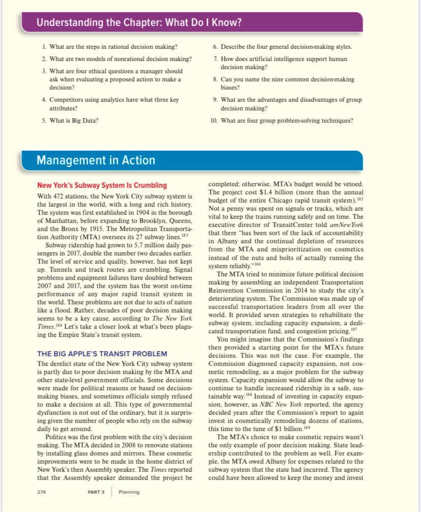 I need new and unique answers, please. (Use your own words, don't