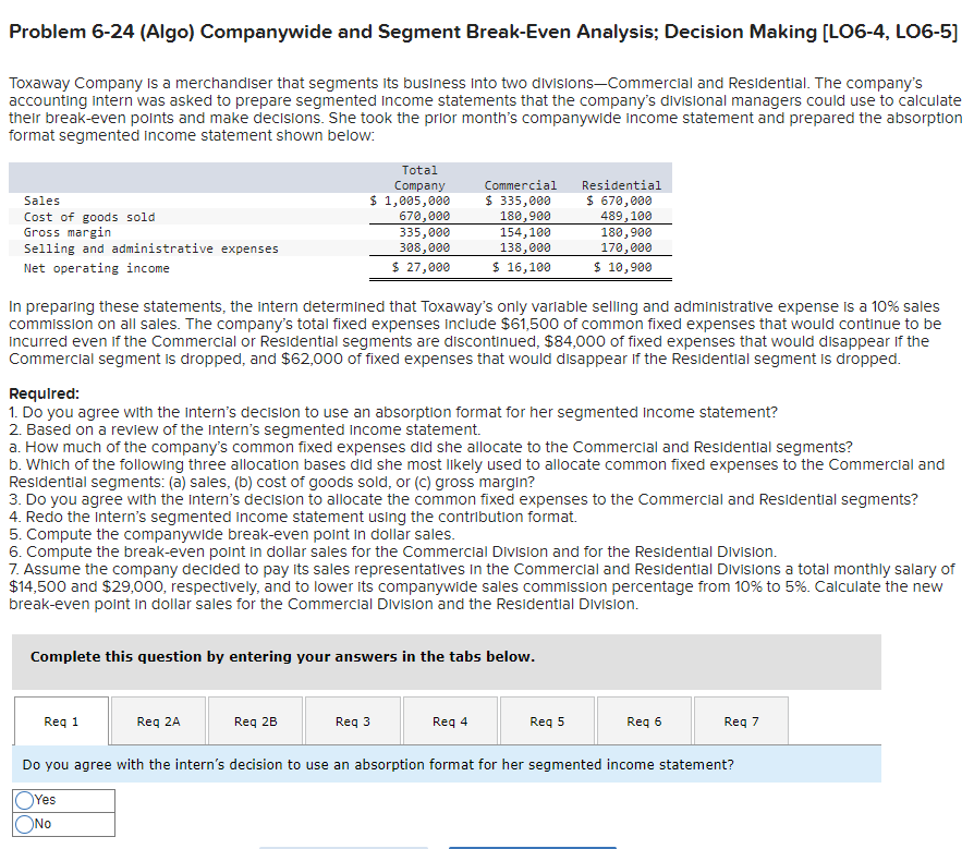 please answer all . I will give a good rate Problem 6-24