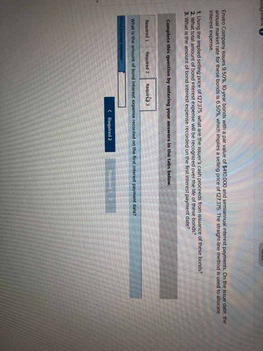 rate for these bonds is 6.50%, which implies a selling price of