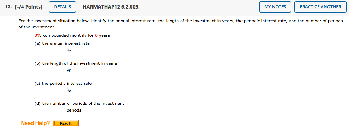  13. [-14 Points] DETAILS HARMATHAP12 6.2.005. MY NOTES PRACTICE ANOTHER For