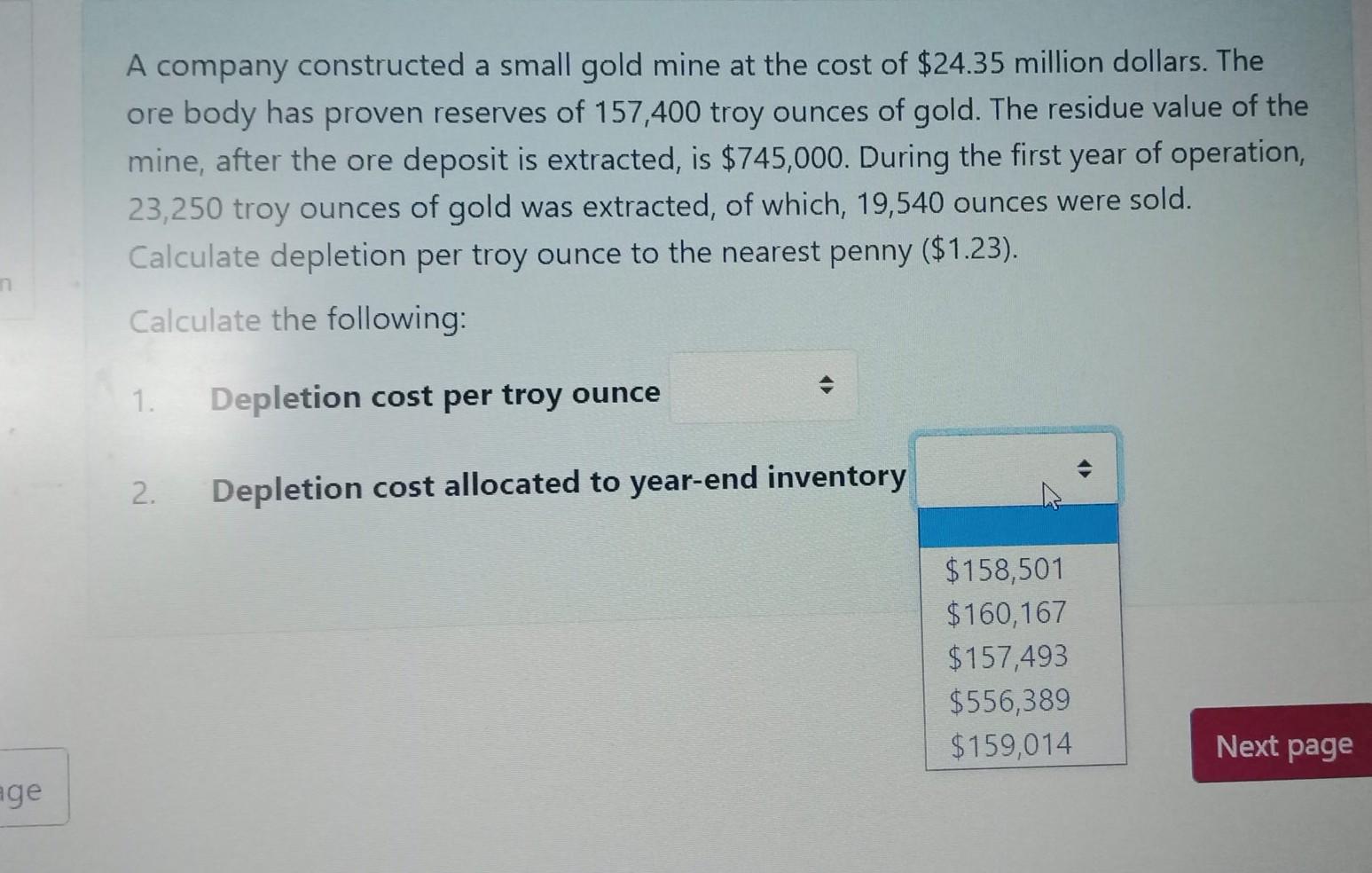 recording a company cheque made out for $160 as $610 Choose... Bank