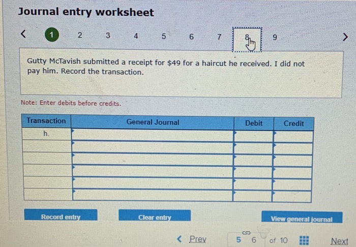 debits before credits. Book Transaction General Journal Debit Credit Print ferences Record