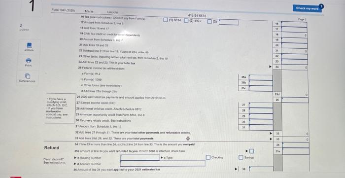 contribute to the Presidential Election Fund, unless otherwise stated in the problem.