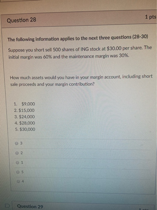 ALL 3 Qs ARE RELATED PLEASE HELP WILL RATE! 1 pts Question