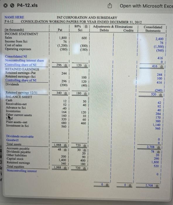 on January 1, 2011, when Sci's stockholders' equity consisted of $400,000 capital