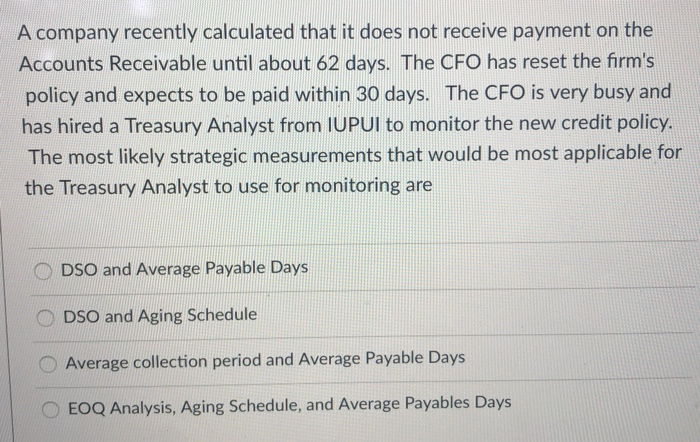 the use of working capital, and given that you are advising the