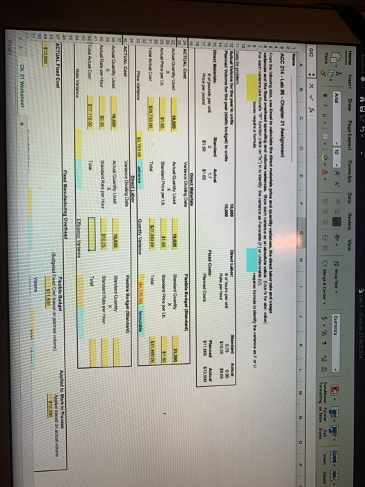 B A C D 3 ACC 214.Labs - Chapter 21 Assignment )