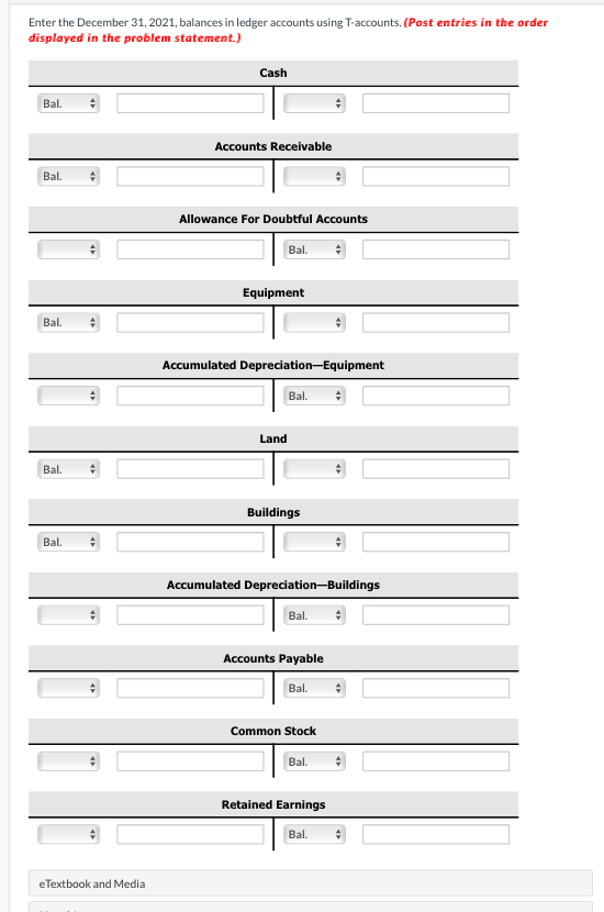 10,000 Cash Accounts Receivable Allowance for Doubtful Accounts Equipment Accumulated Depreciation-Equipment Buildings