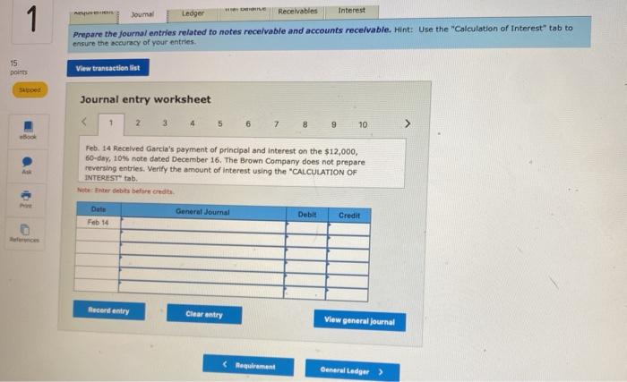 P4 The following selected transactions are from Brown Company Year De 16